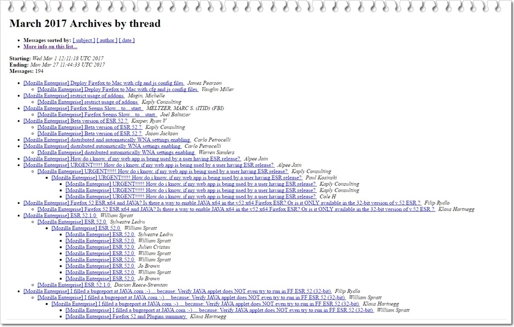 FIREFOX EXTENDED SUPPORT RELEASE (ESR) VERSION 45 SCARICARE